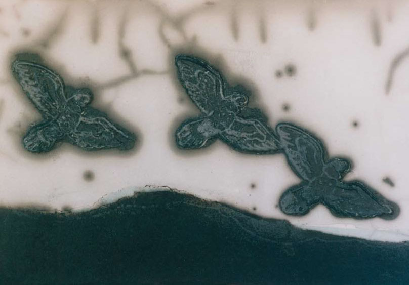 Céramique d'Anne Zimmermann, détail
