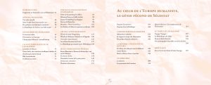 Extrait : sommaire du livre « Au cœur de l’Europe humaniste », collection « L’Esprit d’un lieu – Éditions du Tourneciel », textes de Gabriel Braeuner, photographies de Dominique Pichard