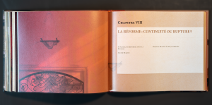 Extrait, ouverture de chapitre du livre «Au cœur de l'Europe humaniste», collection L'Esprit d'un lieu — Éditions du Tourneciel — textes de Gabriel Braeuner, photographies de Dominique Pichard