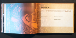 Extrait, ouverture de chapitre du livre «Au cœur de l'Europe humaniste», collection L'Esprit d'un lieu — Éditions du Tourneciel — textes de Gabriel Braeuner, photographies de Dominique Pichard