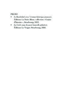 Extrait, pages du livre «Oraison des deux rives», collection d’Fladdermüs — Éditions du Tourneciel — poèmes de Jean-Christophe Meyer (19)